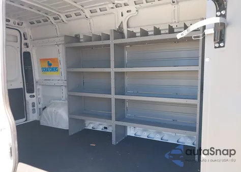 2023 Ram Promaster 2500 High Roof 159" Wb z USA, uszkodzony, nr VIN 3C6LRVDG6PE502379